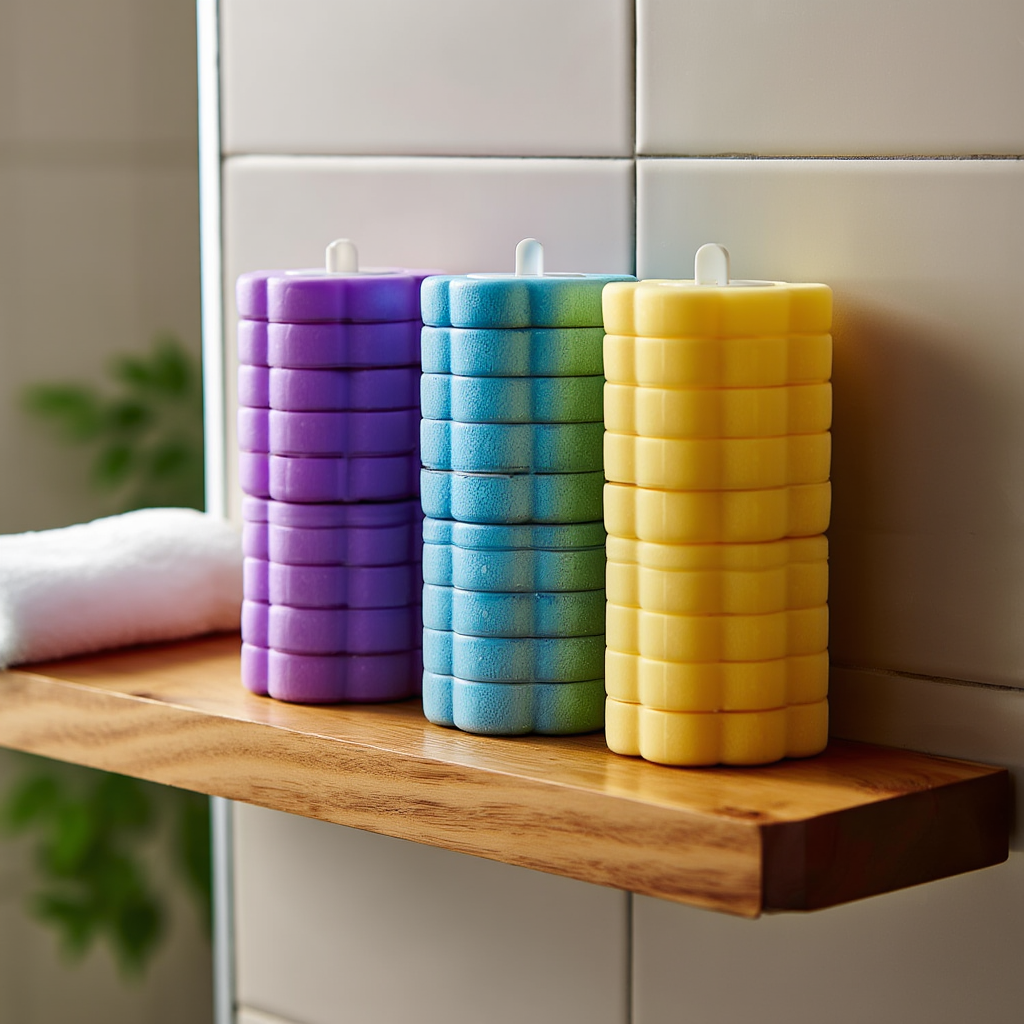 Pakiet Końcówek Do Szczotki WC 36 Sztuk 3 Zapachy